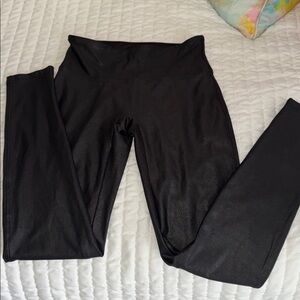 Faux leather leggings Black High-Waisted Leggings